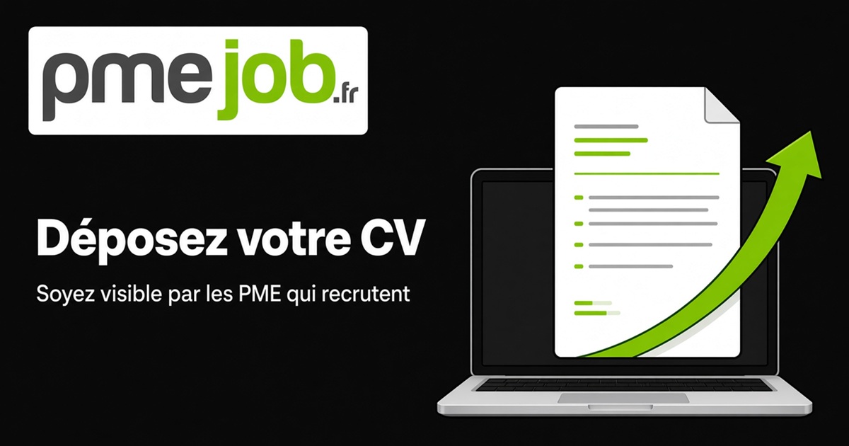 Déposer mon CV sur pmejob