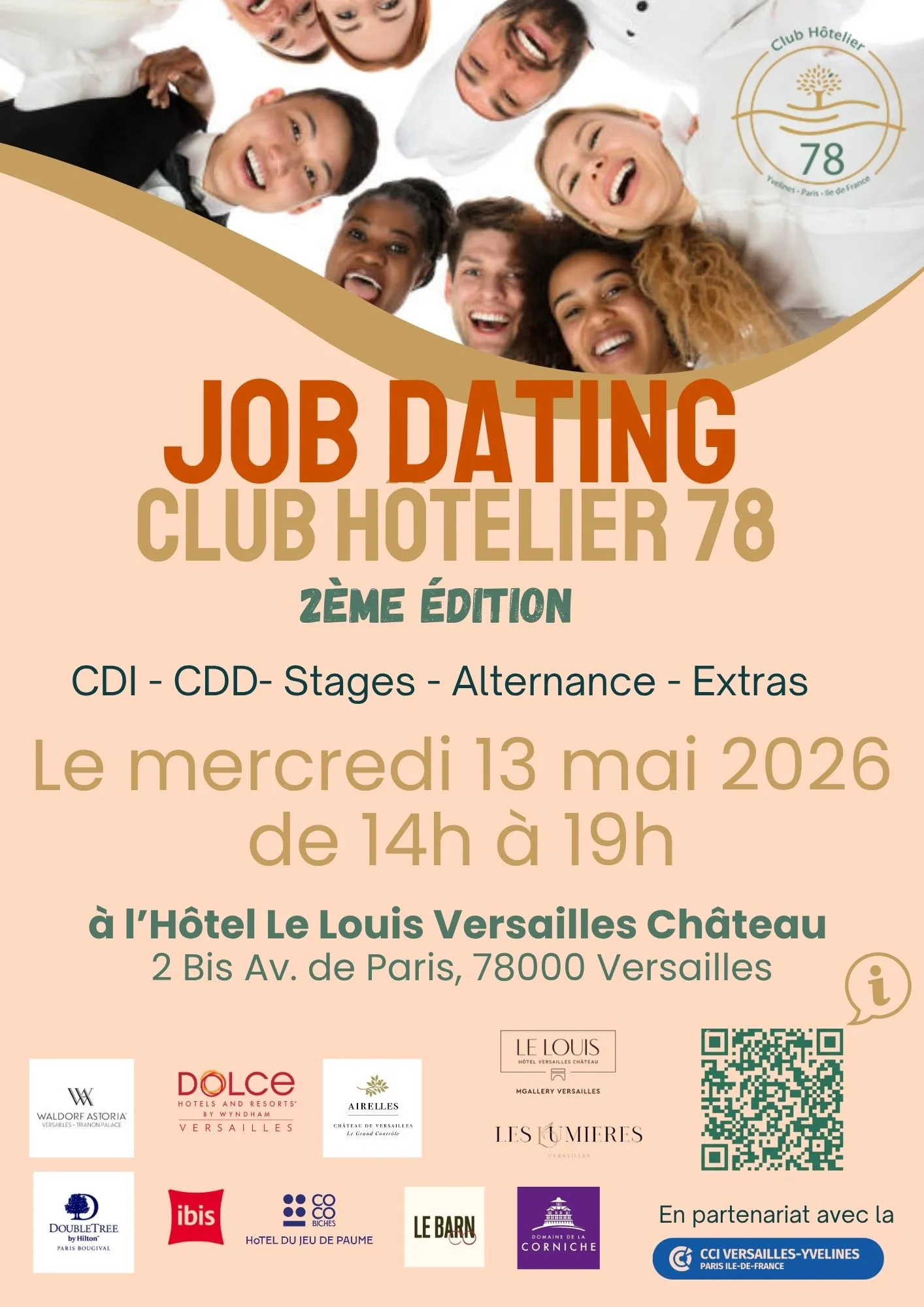 Salon emploi Job Dating du Club H�telier 78