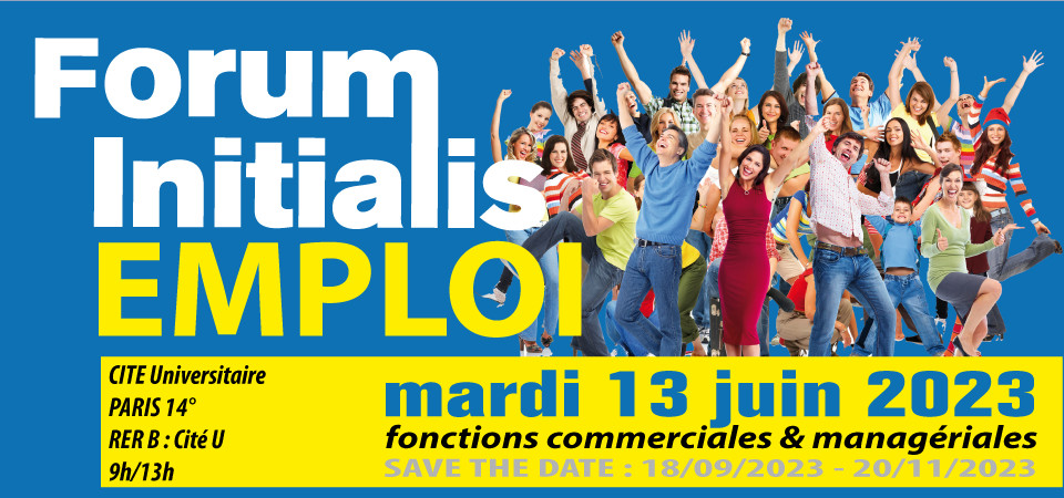 Salon emploi Forum Emploi Initialis - fonctions commerciales et manag�riales